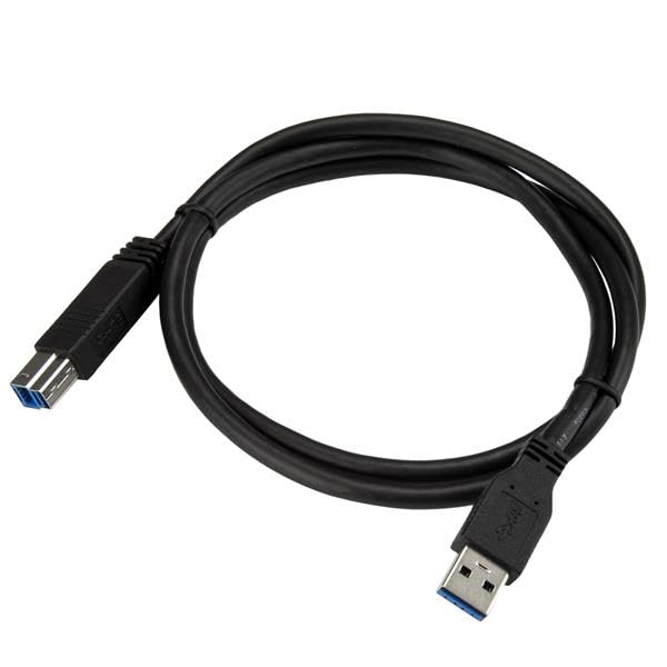 Amazon | StarTech.com USBケーブル/A-B/1m/USB 3.0/5Gbps/オス・オス